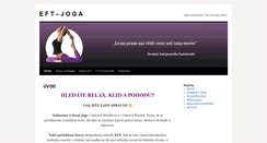 Desktop Screenshot of eft-joga.cz